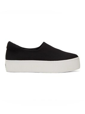 Opening Ceremony Cici Black/White Platform Slip-On Sneakers